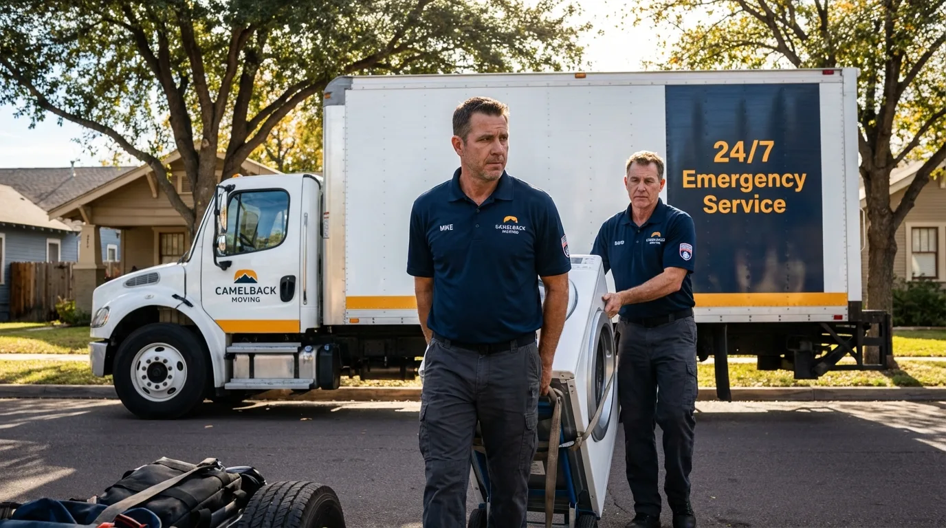 CamelBack Moving crew loading furniture in Tell City, IN