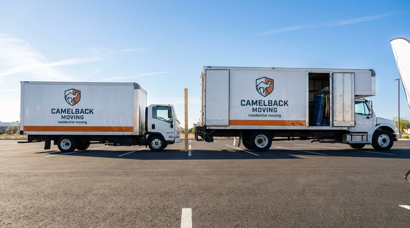 Moving truck size capacity guide in Tell City
